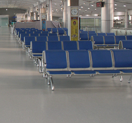 Polyflor 2000 PUR, Shanghai Airport Polyflor 2000 PUR, Shanghai Airport