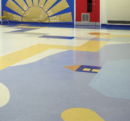 Polyflor Mystique PUR, Casterton Primary School Polyflor Mystique PUR, Casterton Primary School