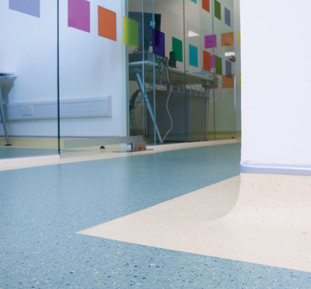 Polyflor Prestige PUR, Cancer Research UK Polyflor Prestige PUR, Cancer Research UK