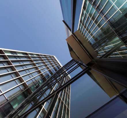 Reynaers supplied curtain-walling and aluminium doors Reynaers supplied curtain-walling and aluminium doors