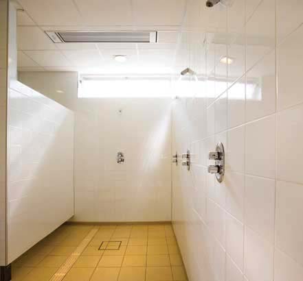 Communal showers, school Communal showers, school