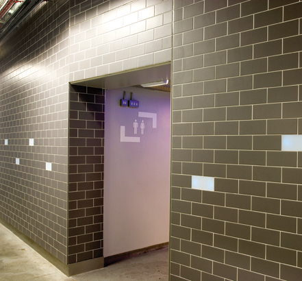 Internal walls, nightclub Internal walls, nightclub