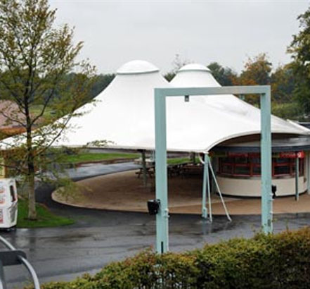 CTF-System, tensile fabric structure CTF-System, tensile fabric structure