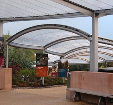 SSM-System, covered walkway SSM-System, covered walkway