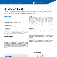 Bituthene LM (E) product data