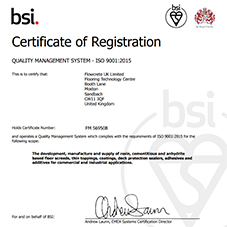 BSI Quality Management System - ISO 9001:2015 Certification