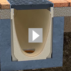 How to install concrete polymer drainage channels