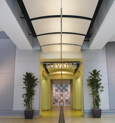 canopy optima curved extends ceilings armstrong range its