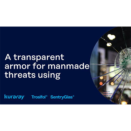 Transparent Armour for Man-Made Threats Using Laminated Interlayers