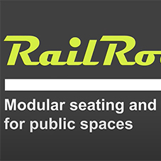 RailRoad – modular seating and planter solution for public spaces
