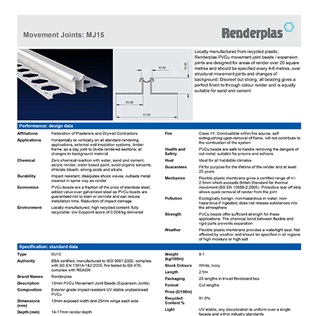 Renderplas Movement Joints: MJ15