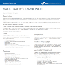 SAFETRACK CRACK INFILL product data