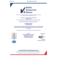 Certificate: ISO 9001