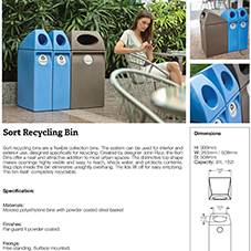 Sort Recycling Bin