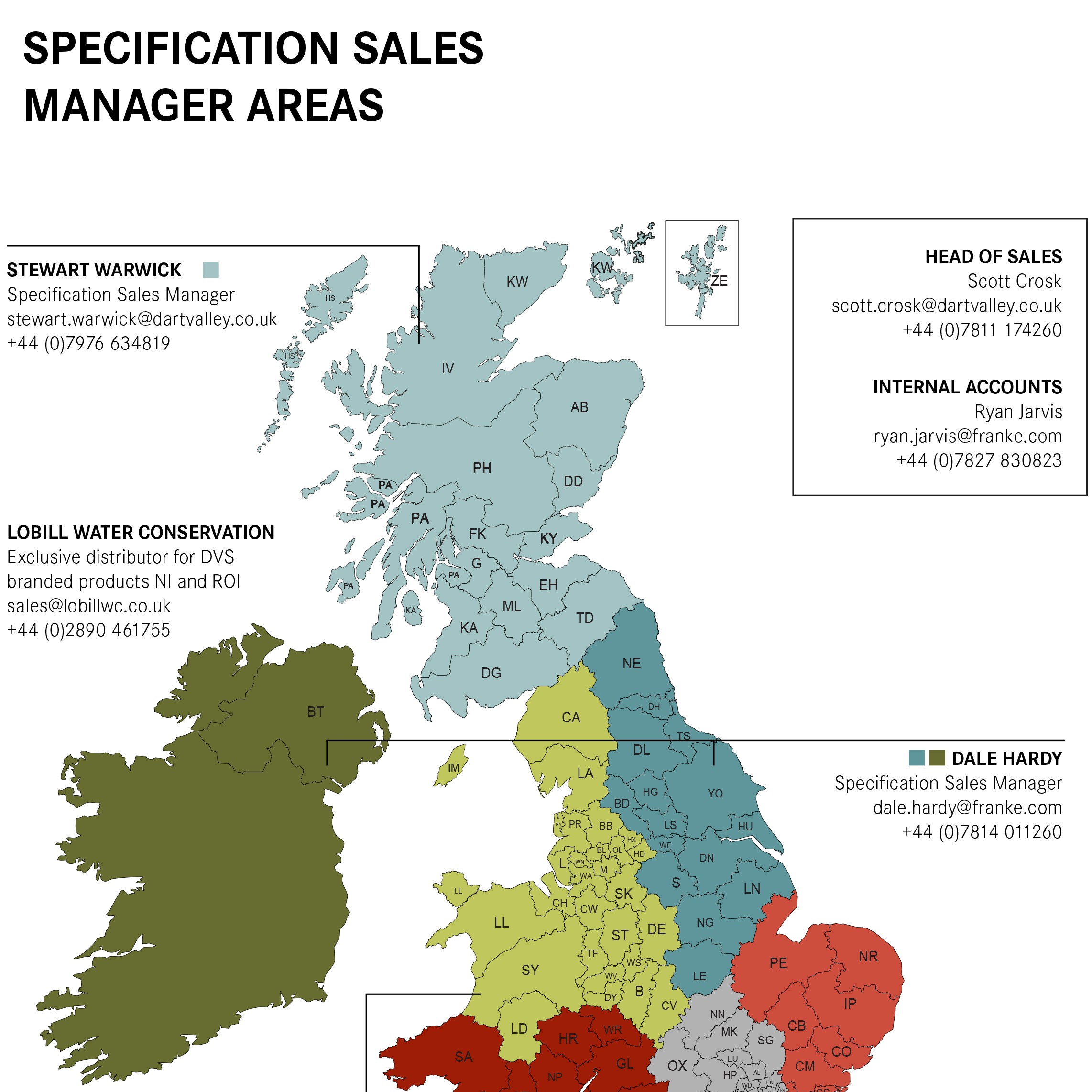 Specification Sales Manager Map