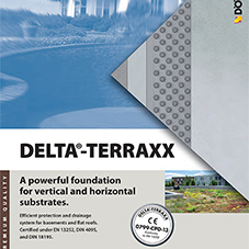 Delta TERRAXX: Vertical and horizontal substrates