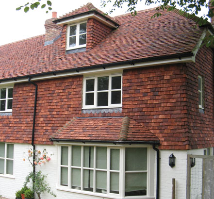 Tudor, hanging and traditional nibbed tiles Tudor, hanging and traditional nibbed tiles