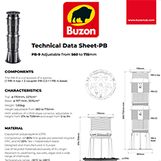 Technical Datasheet PB9 560-715mm