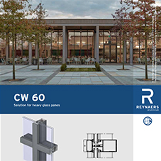 CW 60 Thermally Improved Curtain Walling for Large Glass Surfaces