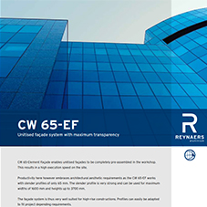 CW 65-EF Unitised Curtain Walling