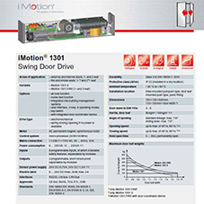 iMotion® 1301 Swing Door Drive