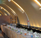 The sound absorption characteristics of Serge Ferraris Batyline� textiles make them ideal for wall applications, tensioned ceilings and interior design solutions.