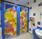 Fun & functional washrooms at West London School