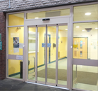 Gilgen Door Systems open doors at Rotherham Hospital