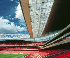 Sika provides roofing membrane for Emirates Stadium