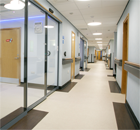 Flooring specified for dementia friendly ward