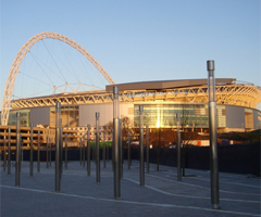 Architectural mesh for Wembley Stadium