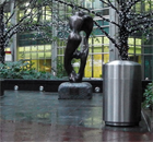Street furniture for Canary Wharf