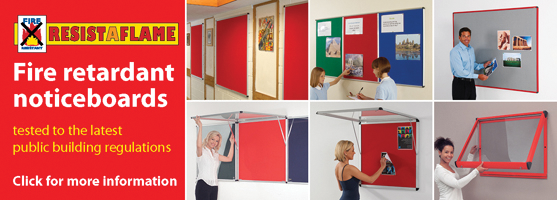 Resist-a-Flame® Fire Retardant Noticeboards