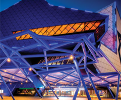 Perth Arena features Reynaers architectural systems