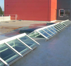 Em-Glaze skylights for Northampton University