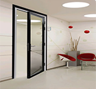 Double glazed acoustic moveable walls