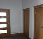 Stemko timber doors for Chai Cancer Care