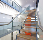 Glass balustrades for Highgate School