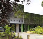 Perforated panels for Hayes Primary School