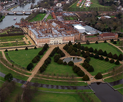 Aerial drones for Hampton Court