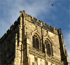 Aerial drone rurveys at Durham Cathedral