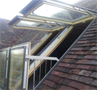 FAKRO Balcony Window ideal for Kent peg tile roof