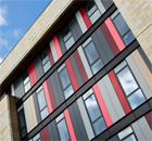 Progressive façade design for Bradford College