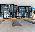 Revolving doors for The Walbrook
