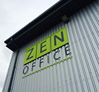 Signage for Zen Office