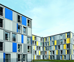 Schueco windows systems for student accomodation