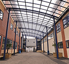 Broxap canopies at Wembley High Technology College