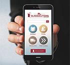 Glassolutions launches mobile app