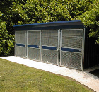 Secure Cycle Storage, Totally Enclosed Shelters - Type ST1