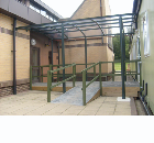 Lincolnshire fire brigade. Bespoke walkway. Lincolnshire fire brigade. Bespoke walkway.